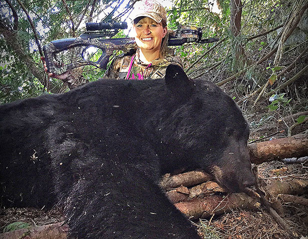 Vicki Cianciarulo black bear harvest