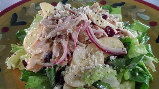 wild turkey apple and gorgonzola recipe