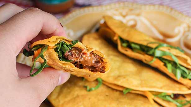 wild turkey leg chipotle fried tacos recipe