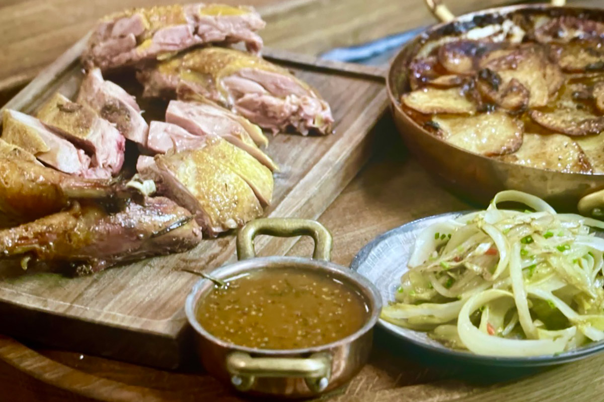 Poach and Roast Pheasant Recipe