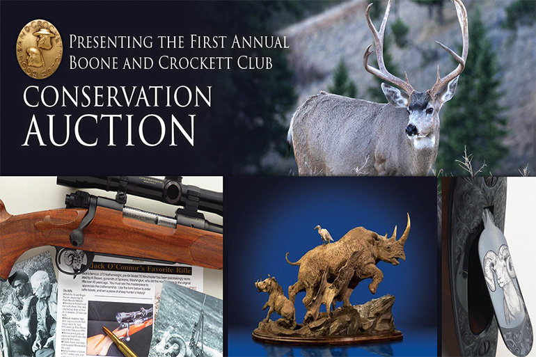 Boone and Crockett's Online Auction is Now Open for Bidding