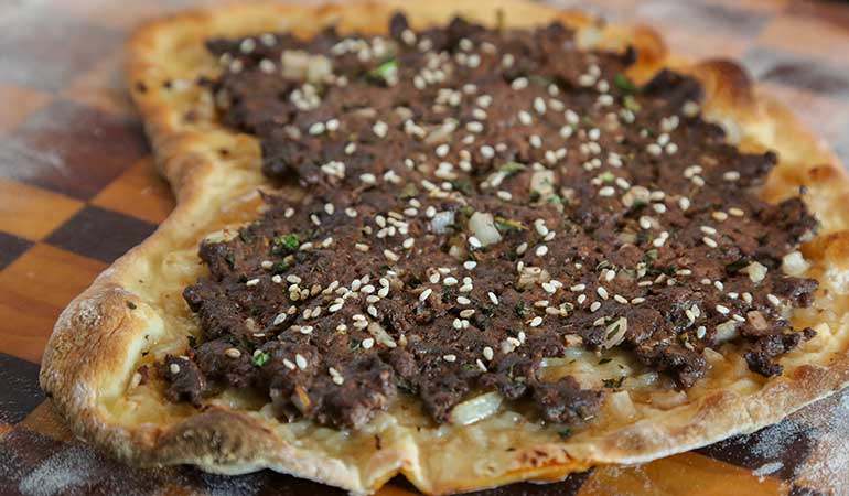 Lebanese-Style Venison Flat Bread Recipe
