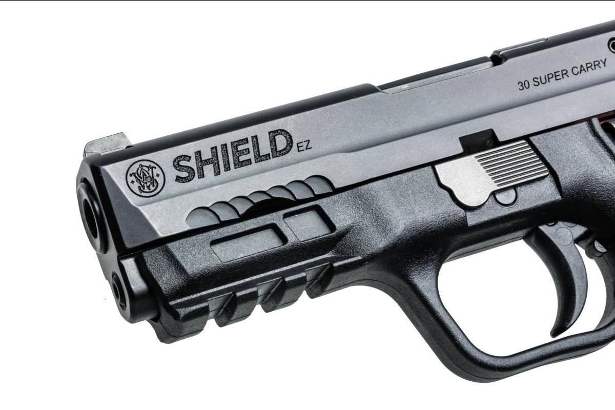 S and W M and P Shield EZ in .30 Super Barrel