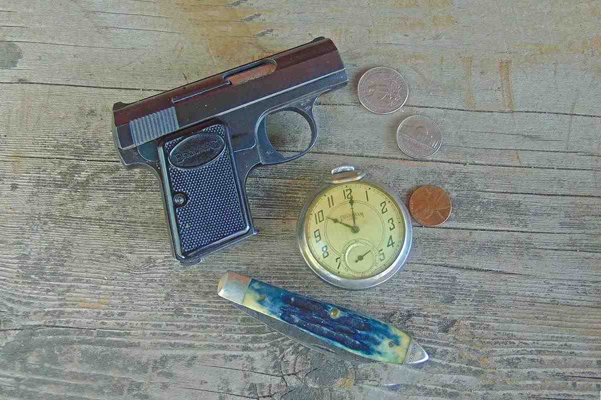 Baby Browning Blowback-Operated Micro in .25 ACP 