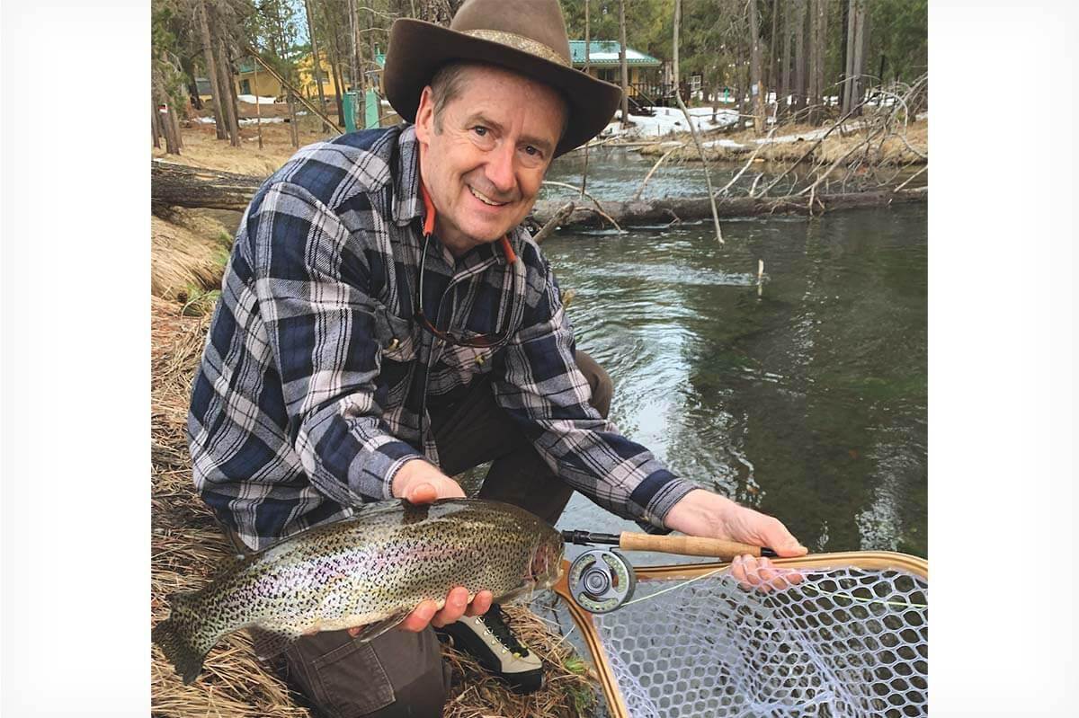 Take It to the Bank for Hefty Cold-Weather Rainbows - Game & Fish