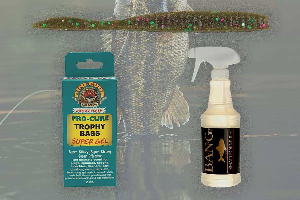 Spray-On Lures Fish Attractant - 2oz. SHAD & ANISE Fishing Lure & Bait