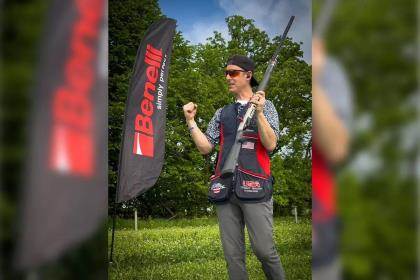 Benelli and Steve Gould Break Clay Shooting Distance Records