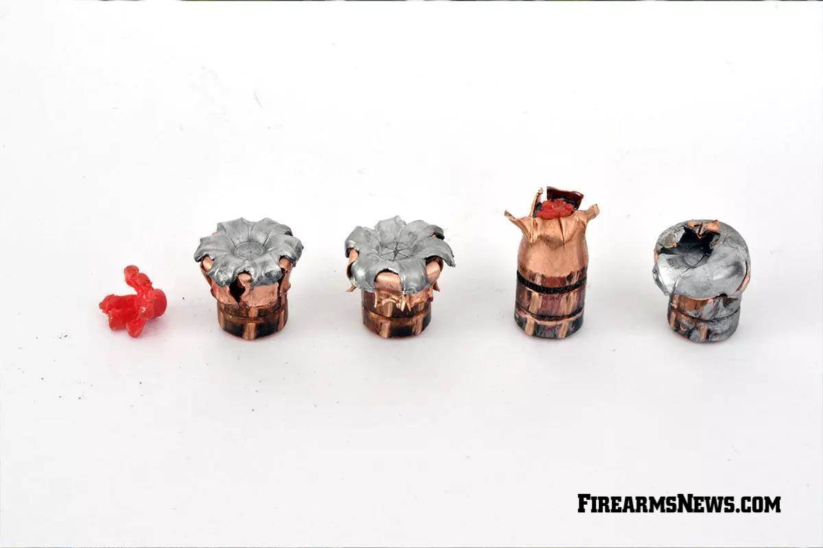 Hornady Critical Duty bullets fired through barriers