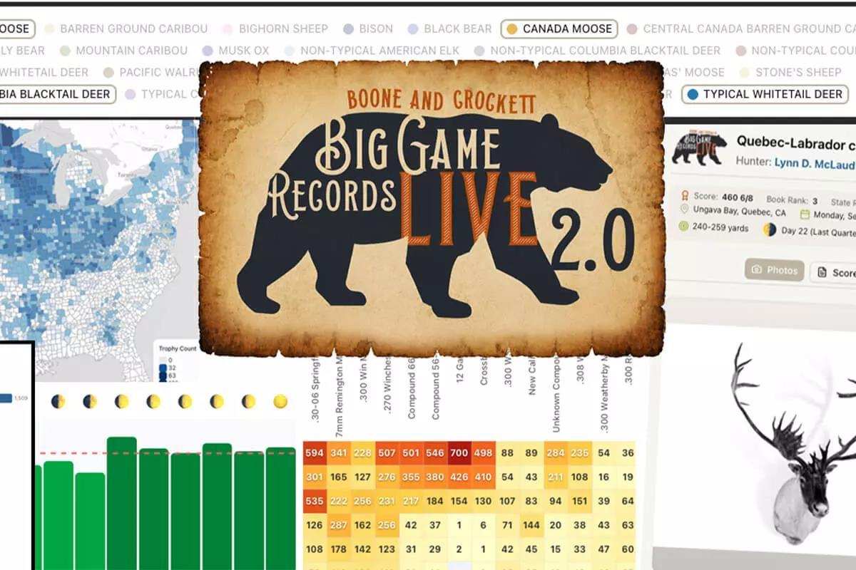 Boone and Crockett Club Launches AI-Powered Big Game Records Live 2.0 - Petersen's Hunting