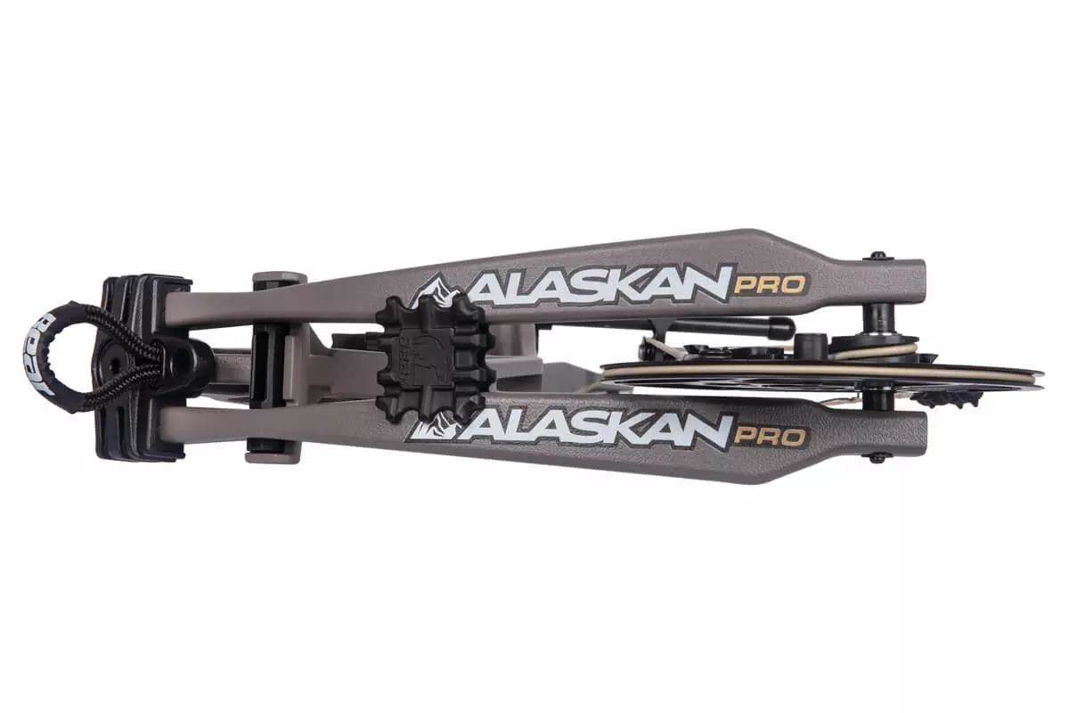 Muscle split limbs on Bear Archery Alaskan Pro compound bow