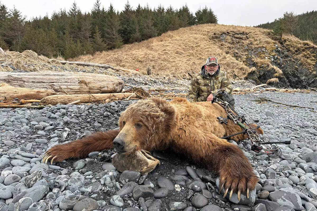 Bowhunting Brown Bears on Afognak Island
