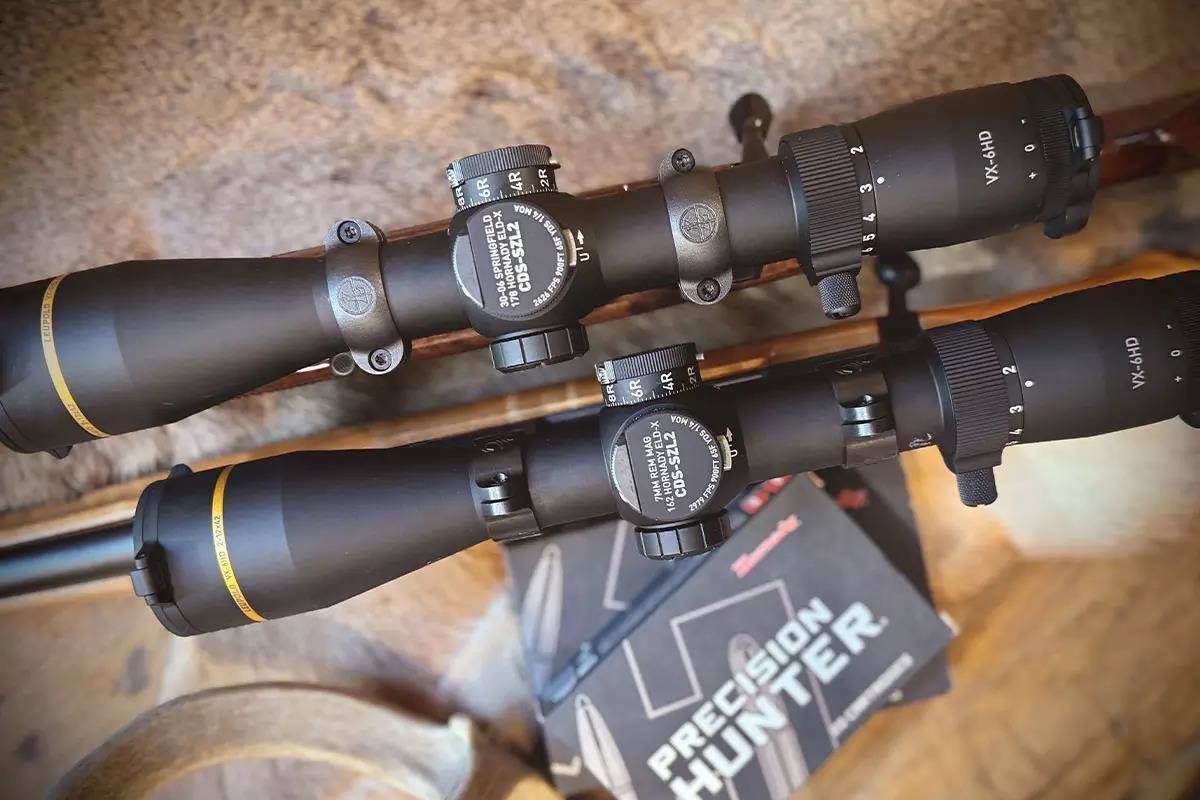 Leupold scopes on rifles
