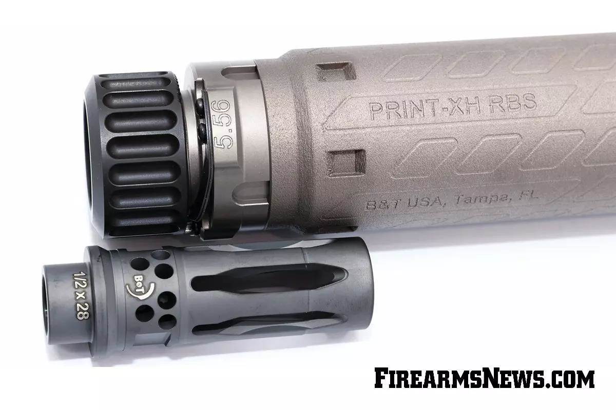 Brugger & Thomet's Titanium XH556 Suppressors in the Spotlig