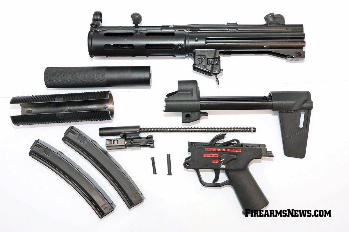 Disassembled AP5-sd