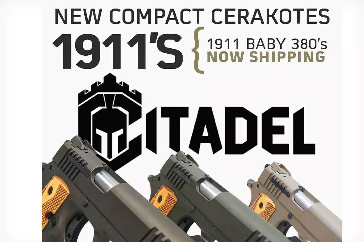 New Citadel Cerakote 1911 380s Shipping In New Color Options