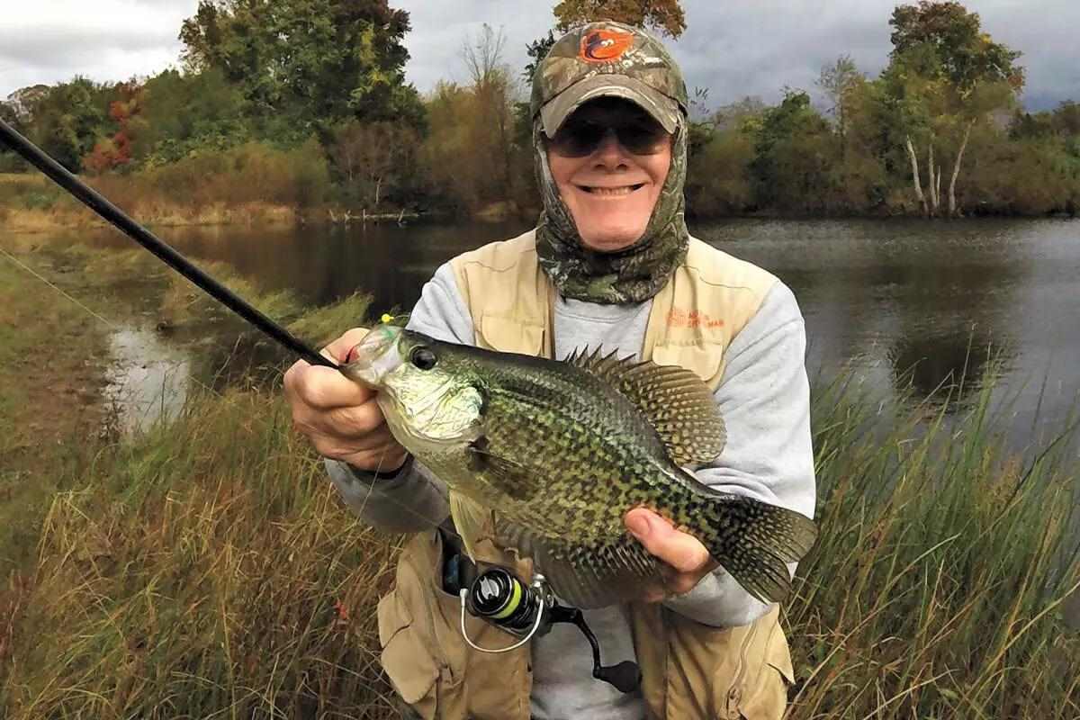 Fall crappie fishing after 3 days of rain 