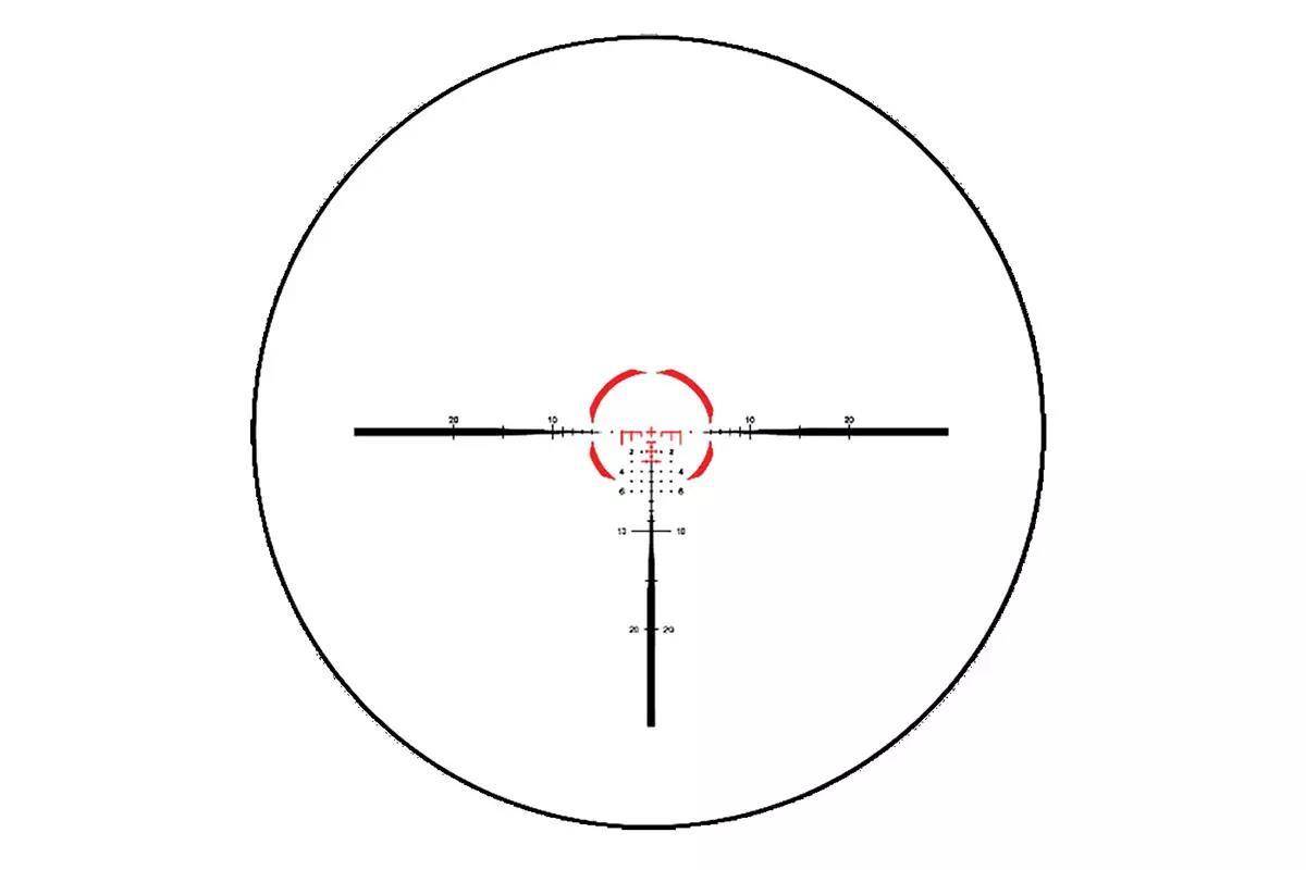 MRAD reticle
