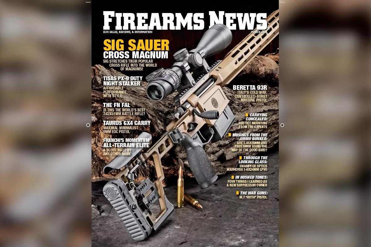 Firearms News March 2024 — SIG Sauer's Cross Magnum