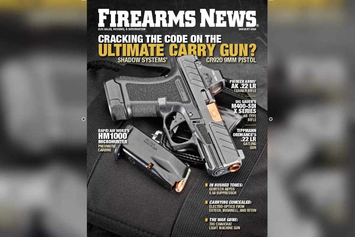Firearms News January 2024 — Issue #1: Shadow Systems CR920 9mm Pistol