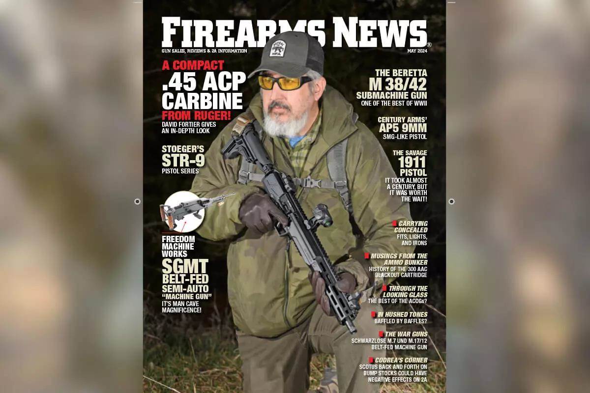 Firearms News May 2024 — Ruger's .45 ACP LC Carbine