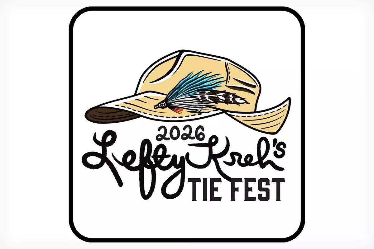 A graphic for the 2026 Lefty Kreh Tie Fest.