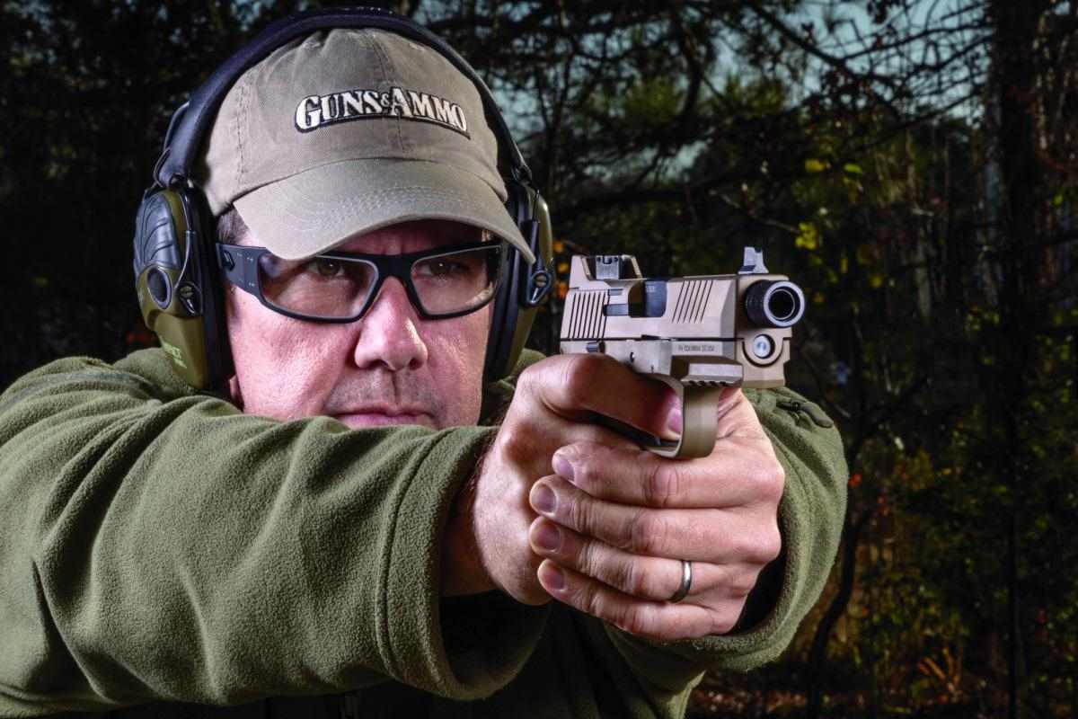 Shooting the FN pistol