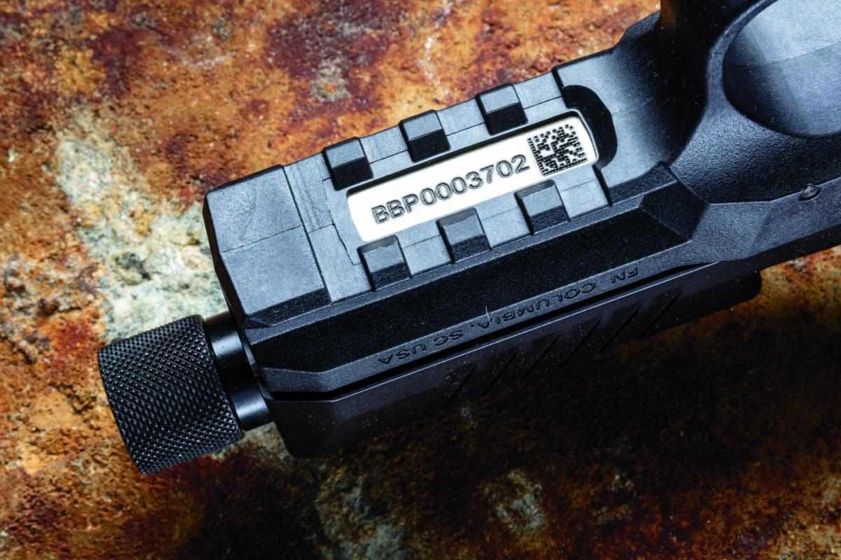 pistol’s serial number