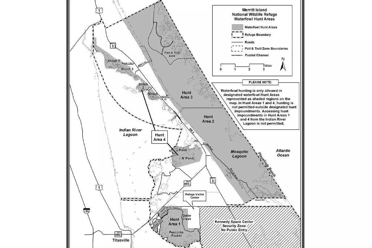 Map wildlife refuge.