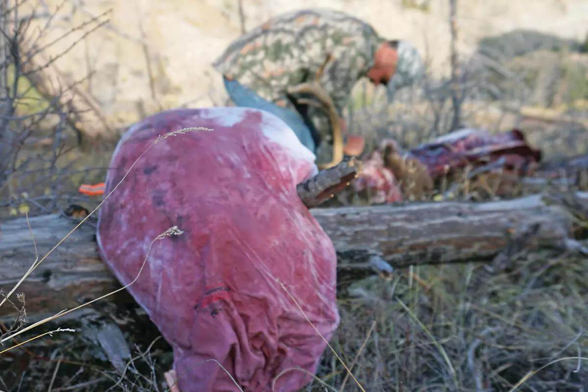 bloody game bag
