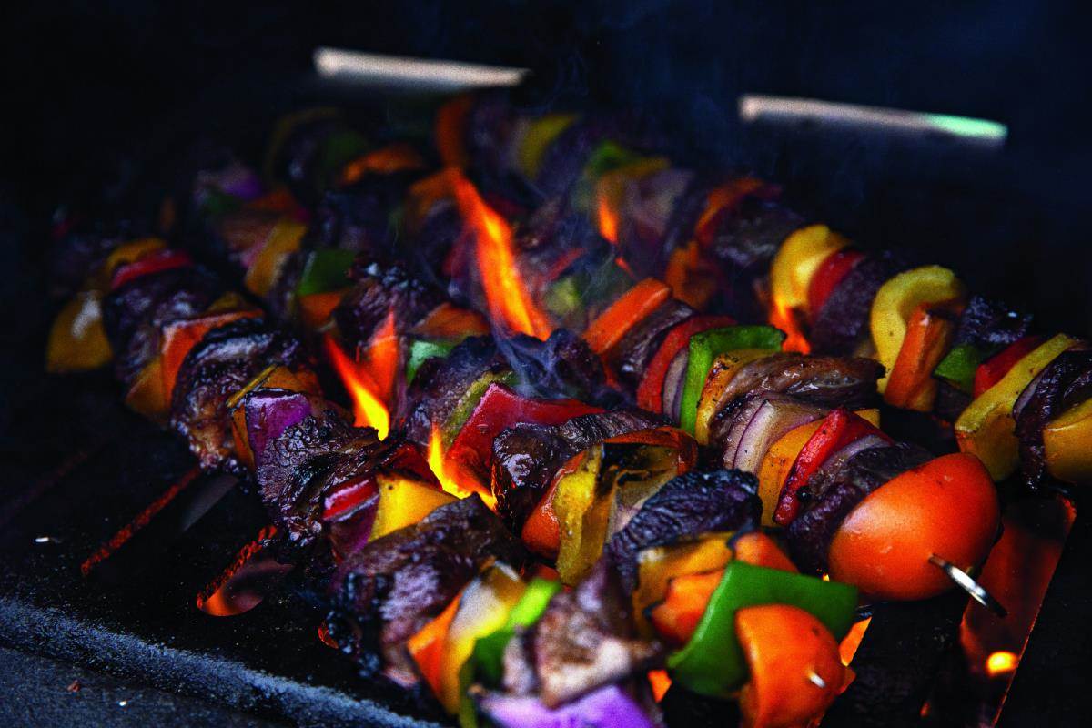 Grilled Canada Goose Kebabs Recipe