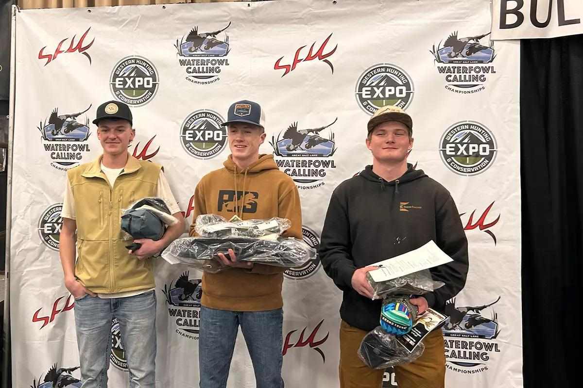 Junior duck winners.