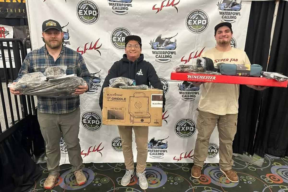 Novice goose winners