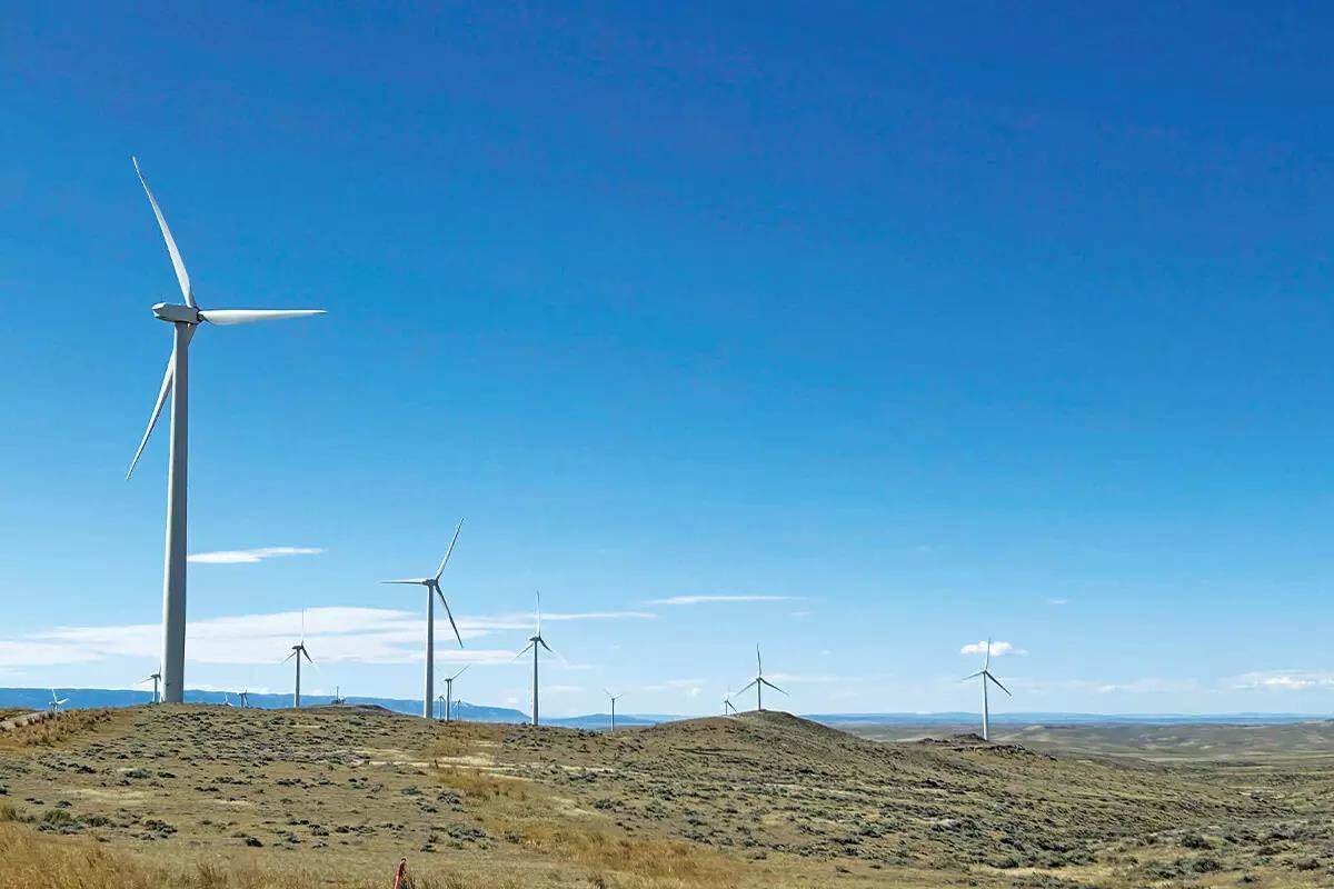 wind turbines