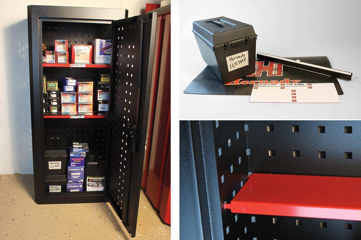 Hornady Ammo Cabinet with Square-Lok Shelving