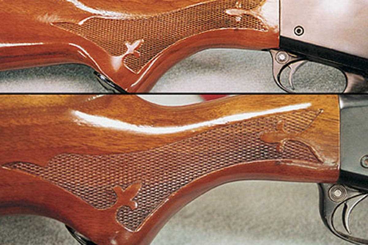 How To Convert Negative Impressed Checkering To Positive Cut Shooting 