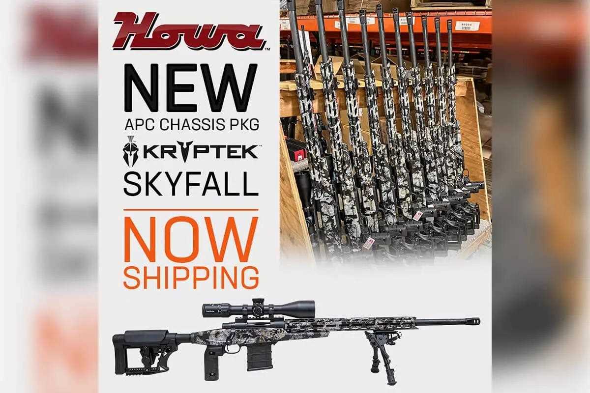 New HOWA 1500 Kryptek Skyfall APC Chassis Package Now Shipping!