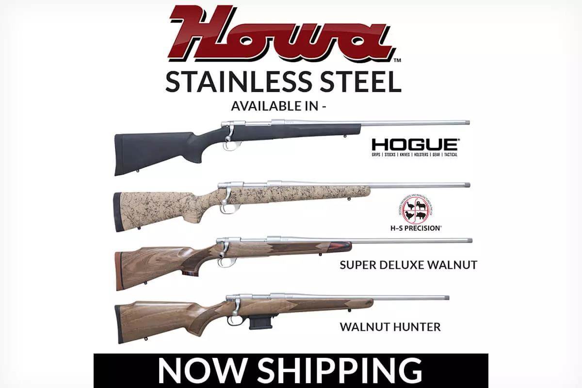 HOWA Adds Additional Stainless Models to its Lineup: Now Shipping!