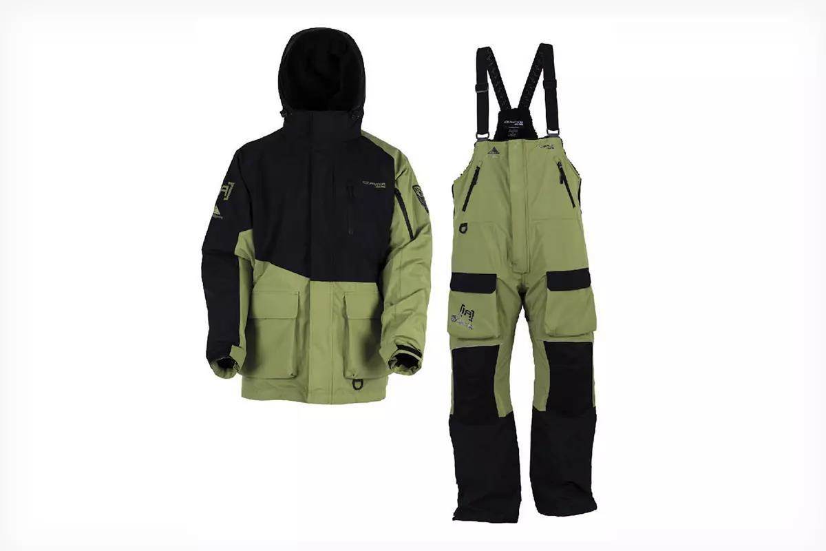 Hunting Jacket Ice Fishing Bibs Nordic Legend Legendary Camo Ice