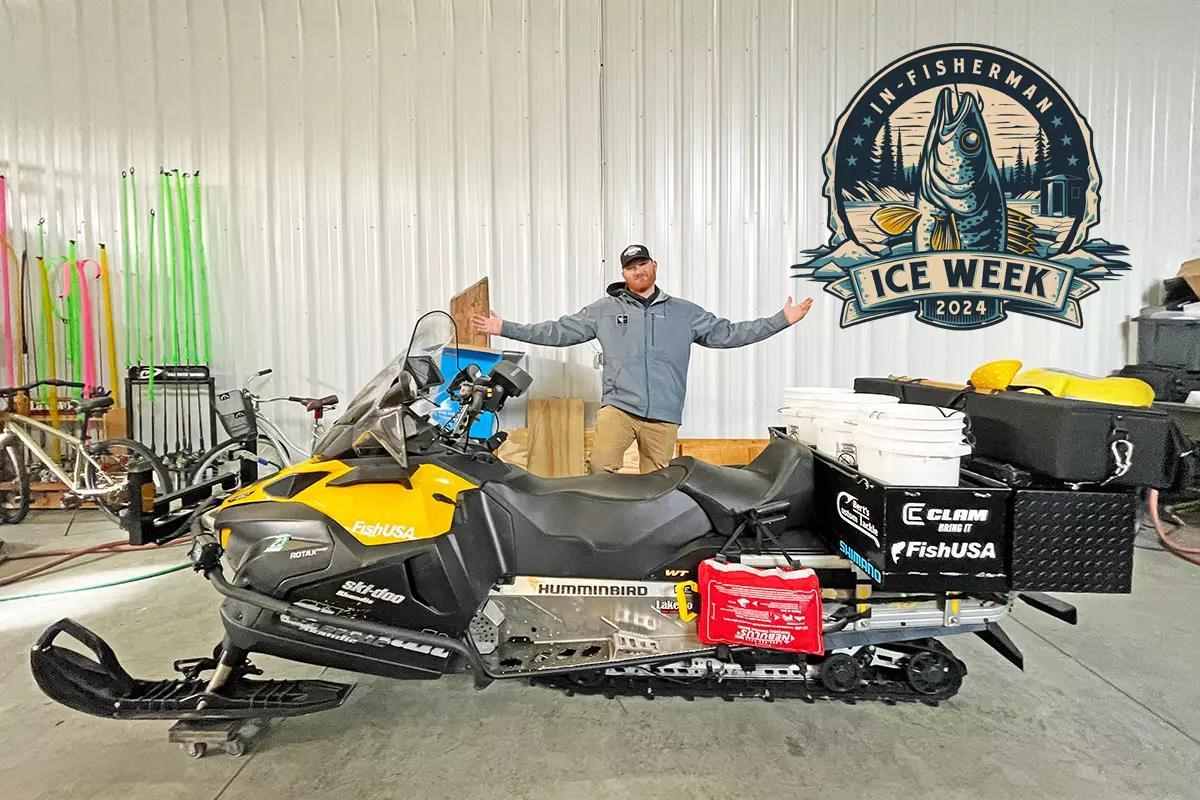 Ice Week 2024: The GREATEST Ice Fishing Snowmobile EVER! - In-Fisherman