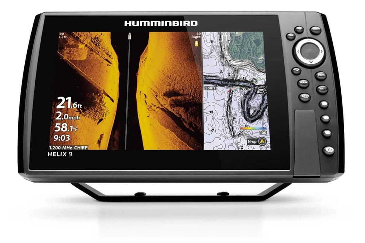 Studio photo of Humminbird Helix 9 G4N Mega SI+ GPS