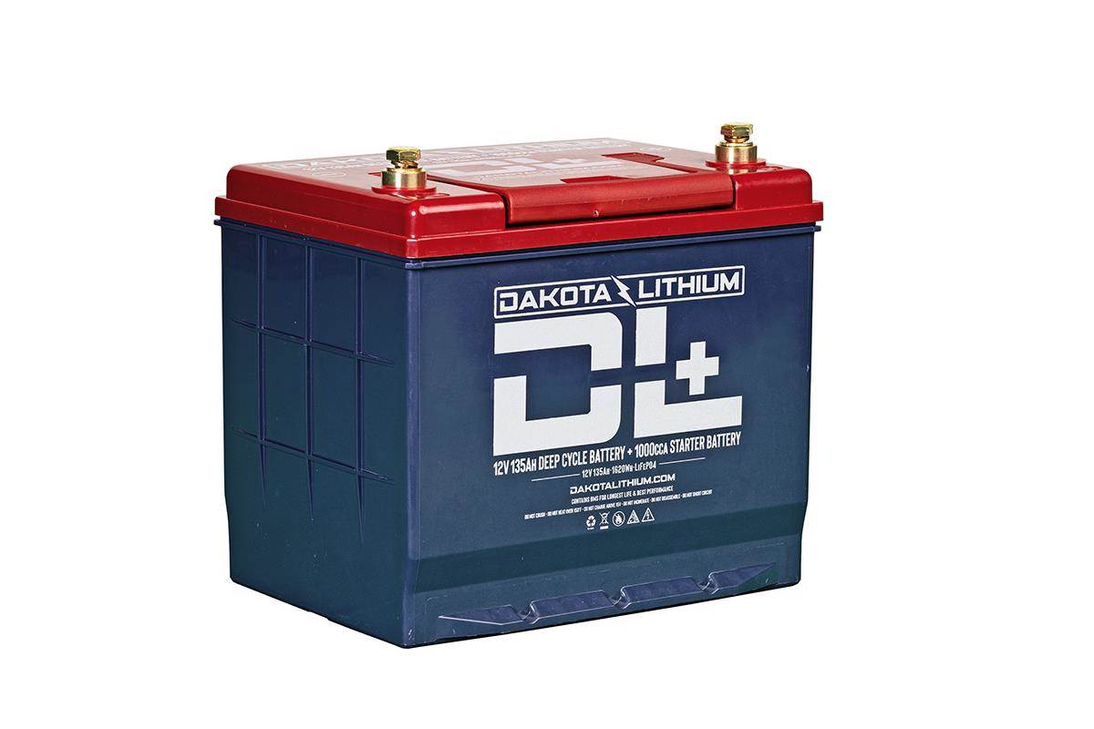 Studio photo of Dakota Lithium 12v 135Ah Deep Cycle Battery