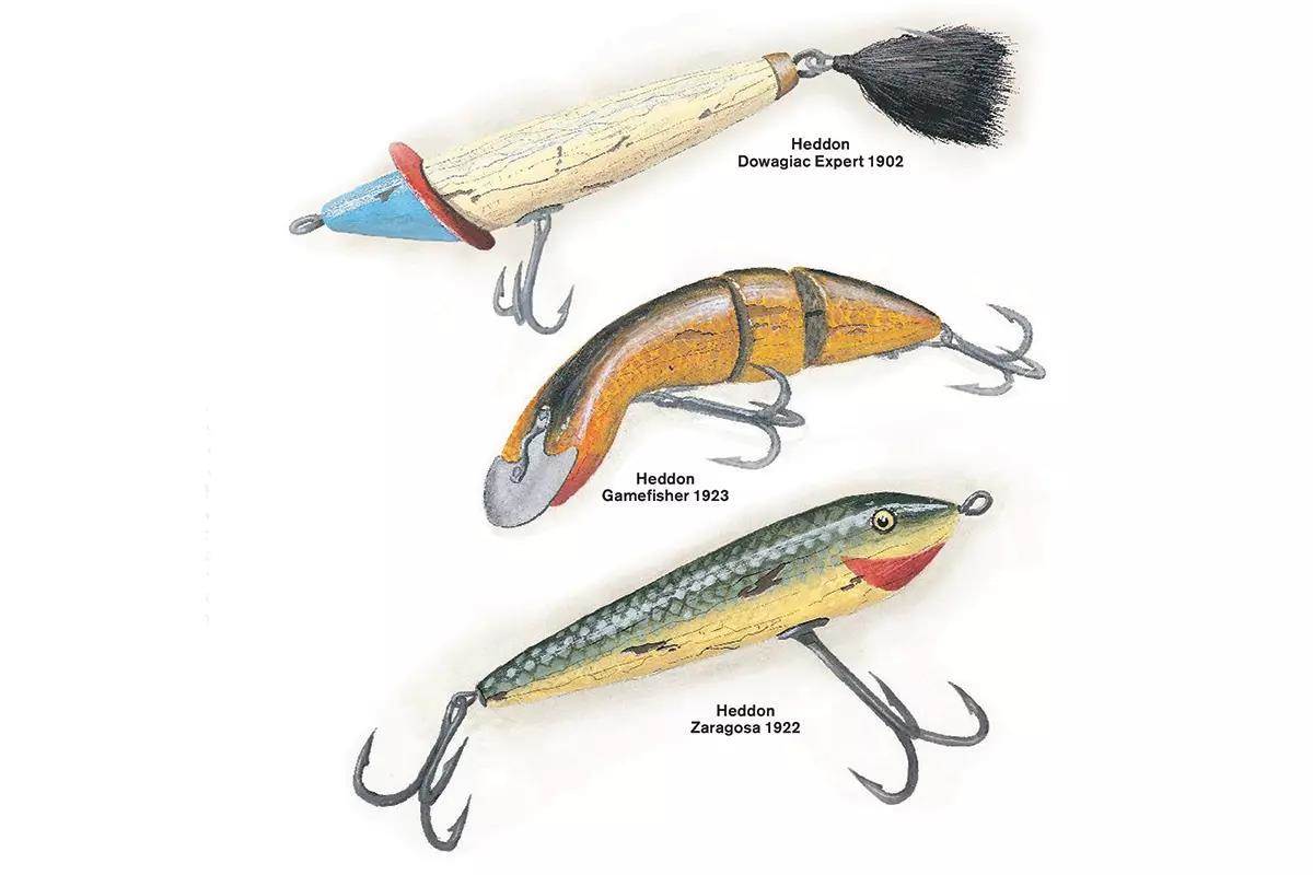 antique fishing lure catalogs The Encyclopedia of Old Lures: Made in North America The set of books arranges for the individual and company lures makers to appear in alphabetical order FISHING LURE COLLECTIBLES: AN IDENTIFICATION...