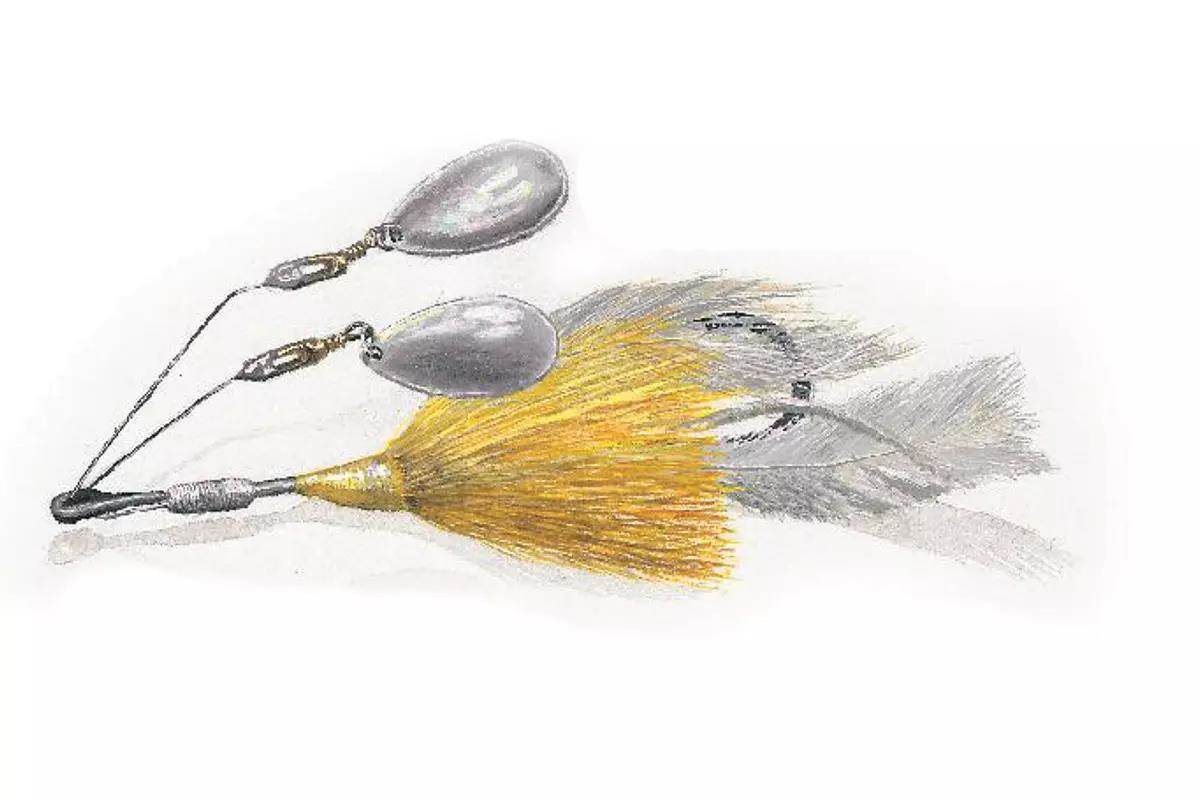 bass spinners lures THKFISH 6/12pcs Fishing Spinnerbait for Trout Crappie, 6pcs-1/5oz These eye 30PCS Metal Fishing Lures Set