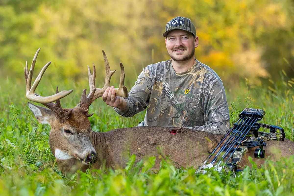 Jake with his buck