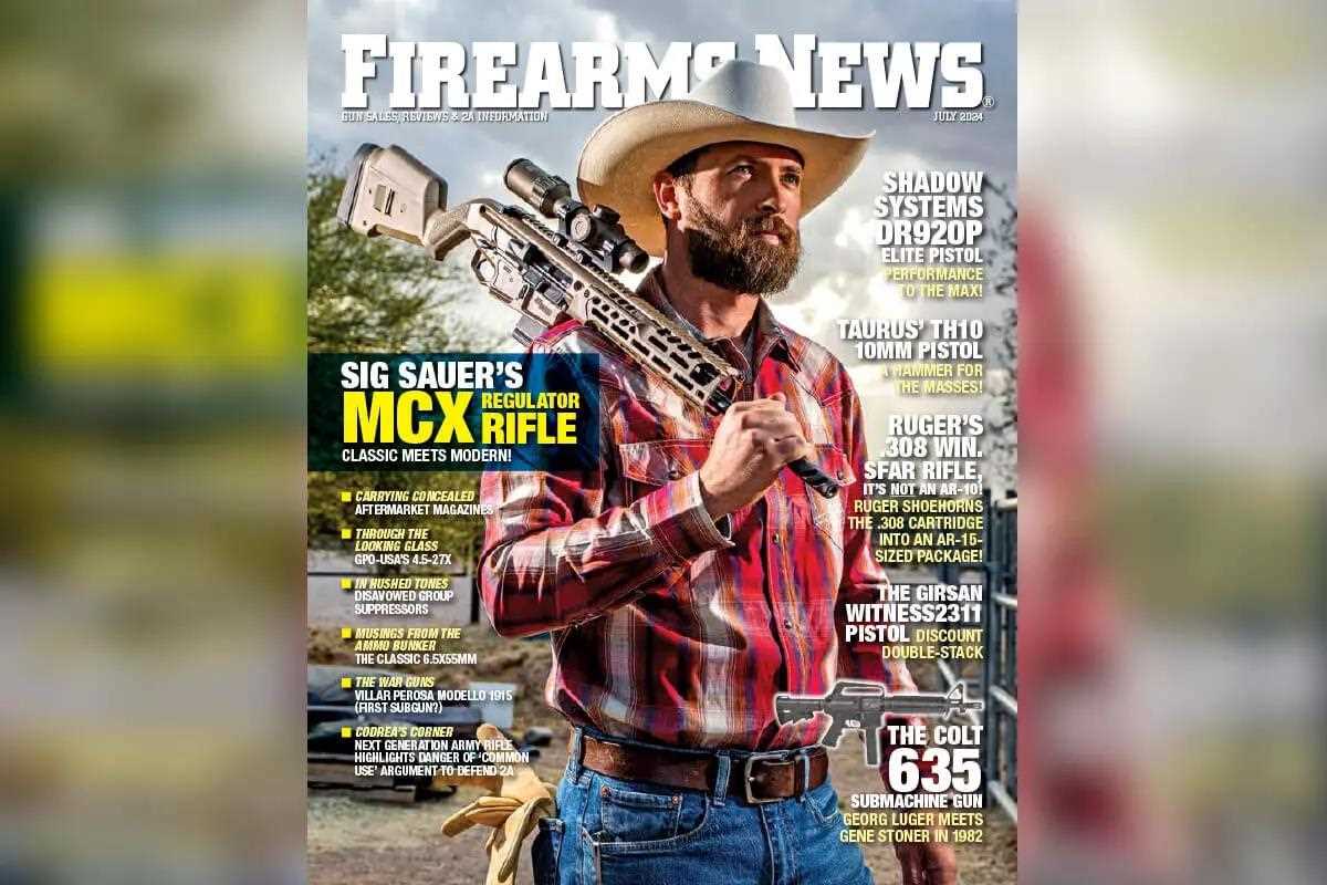 Firearms News July 2024 — SIG Sauer's MCX Regulator Rifle