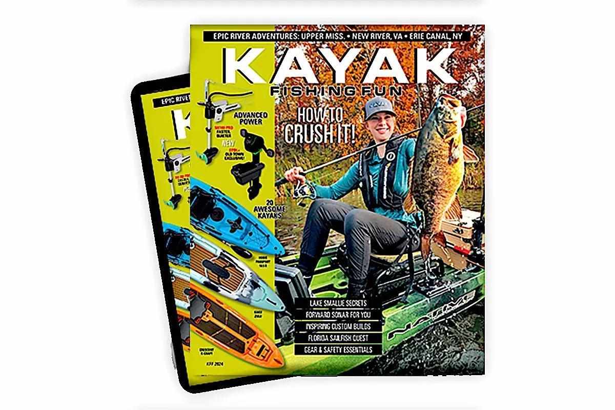Kayak Fishing Fun Magazine Now On Sale
