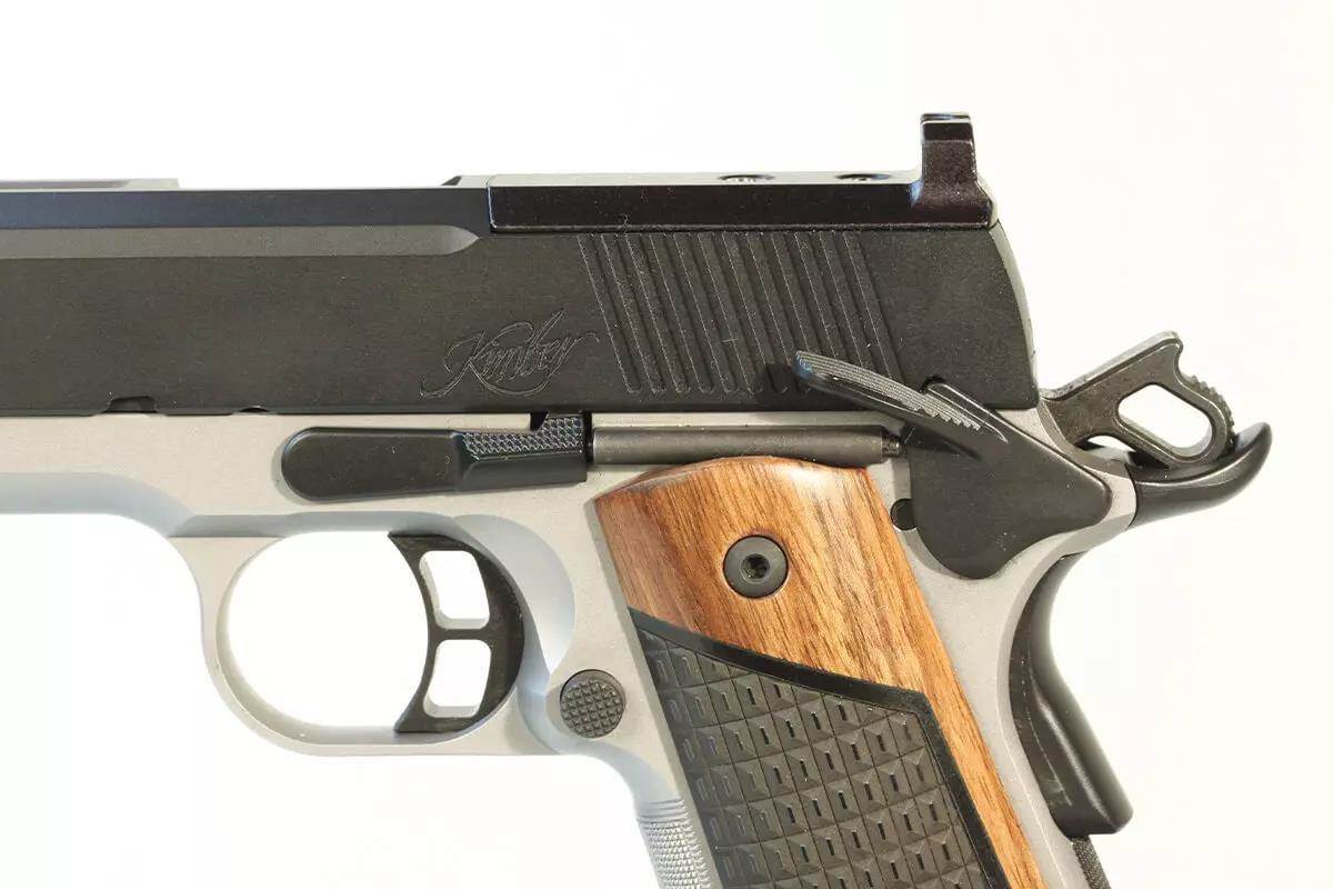 side profile of 1911