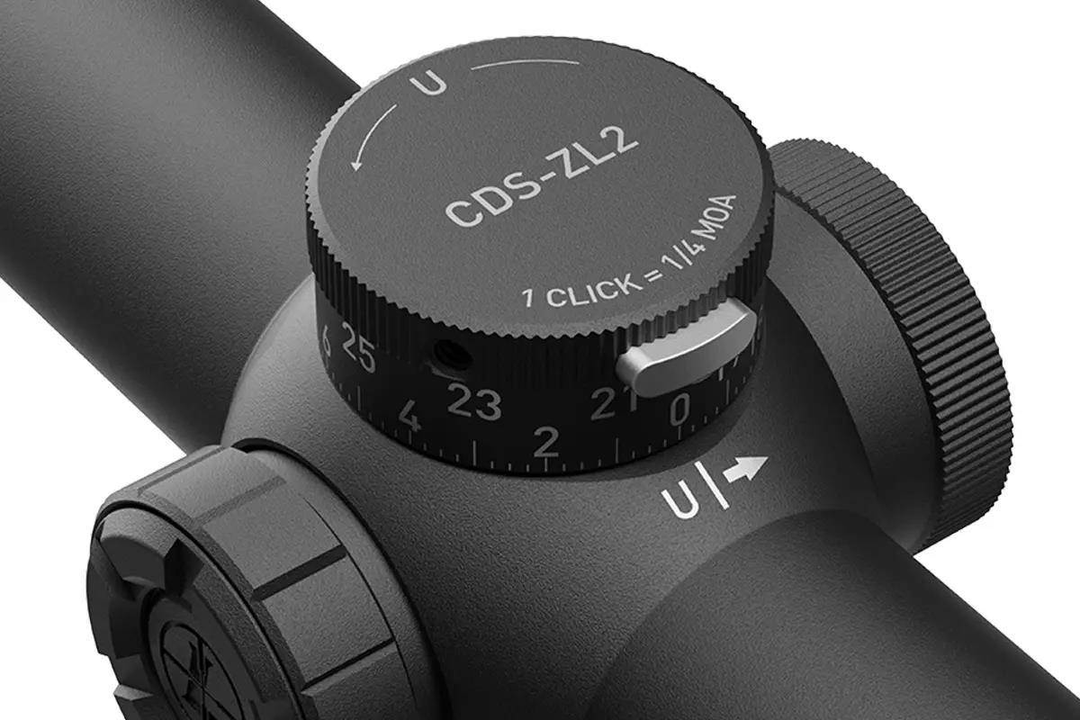 Custom Dial System on Leupold VX-4HD riflescope