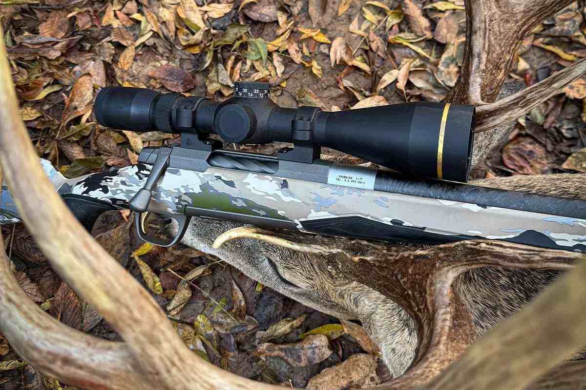 Leupold VX-4HD riflescope on Browning rifle