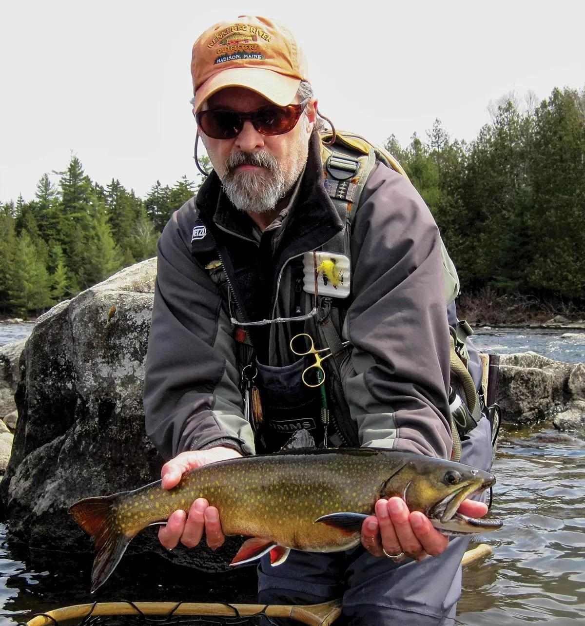 Maine Squaretails: Beautiful Brook Trout Measured in Pounds - Fly
